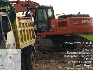 Diduga Galian C di Desa Gintung Gunakan Solar Bersubsidi, Ketua AKPERSI DPD Banten Angkat Bicara Terkait Penggunaan Lahan yang Sudah Disegel