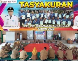 Kecamatan Sukamulya Gelar Tasyakuran Penyambutan PPPK Paruh Waktu