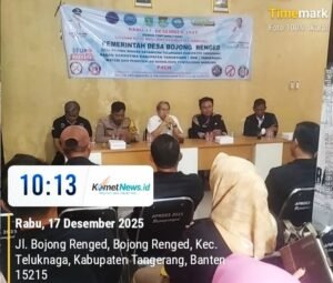 Desa Bojong Renged Bentuk Satgas Anti Narkoba, Kades Suhendra HMS Tegaskan Komitmen Perang Melawan Narkoba