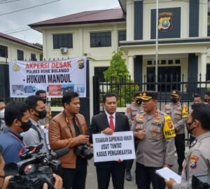 Kasus Dugaan Penganiayaan Dinilai Mandek, AKPERSI Desak Polres Bone Bolango Tegakkan Supremasi Hukum