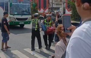 Satlantas Polresta Pati Sigap Tangani Kecelakaan di Simpang Margorejo, Korban Selamat