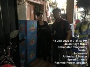 Kapolsek Sepatan Sigap Cek Lokasi, Toko di Cadas Akong Dipastikan Tidak Jual Obat Golongan G
