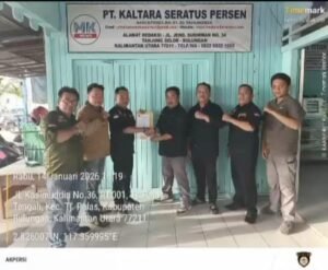 Perkuat Eksistensi di Kalimantan Utara, DPP AKPERSI Resmi Serahkan Mandat dan SK Kepengurusan DPD