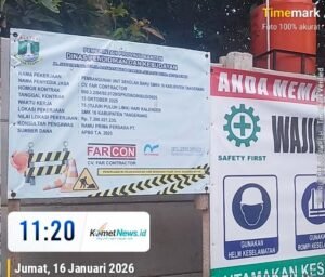 Proyek Pembangunan Unit Sekolah Baru SMKN 16 Tangerang Molor, Pengawas Akui Ada Denda Harian “Cukup Besar”