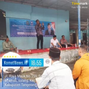 Reses DPRD Kabupaten Tangerang Dapil 3 di Pondok Jaya: Aspirasi Warga Mengalir, Ma’mun Murod Siap Perjuangkan
