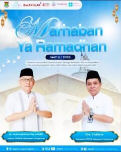 DPPKB Kabupaten Tangerang Sampaikan Marhaban Ya Ramadhan 1447 H/2026, Ajak Masyarakat Perkuat Ibadah dan Kepedulian