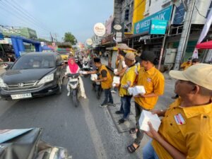 Menjemput Pahala Ramadhan, Ranting Hanura Bandar Klippa Tebar 1000 Takjil kepada Masyarakat