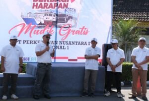 “Mudik Aman Berbagi Harapan”, PTPN I Regional 1 Berangkatkan Tiga Bus Mudik Gratis
