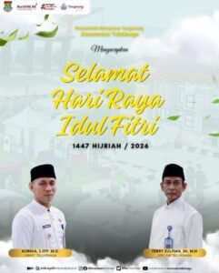 Kecamatan Teluknaga Sampaikan Ucapan Idul Fitri 1447 H, Ajak Masyarakat Perkuat Silaturahmi