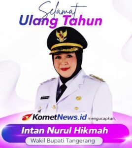 KometNews.id Ucapkan Selamat Ulang Tahun Intan Nurul Hikmah, Dorong Kepemimpinan Lebih Berani dan Berpihak pada Rakyat
