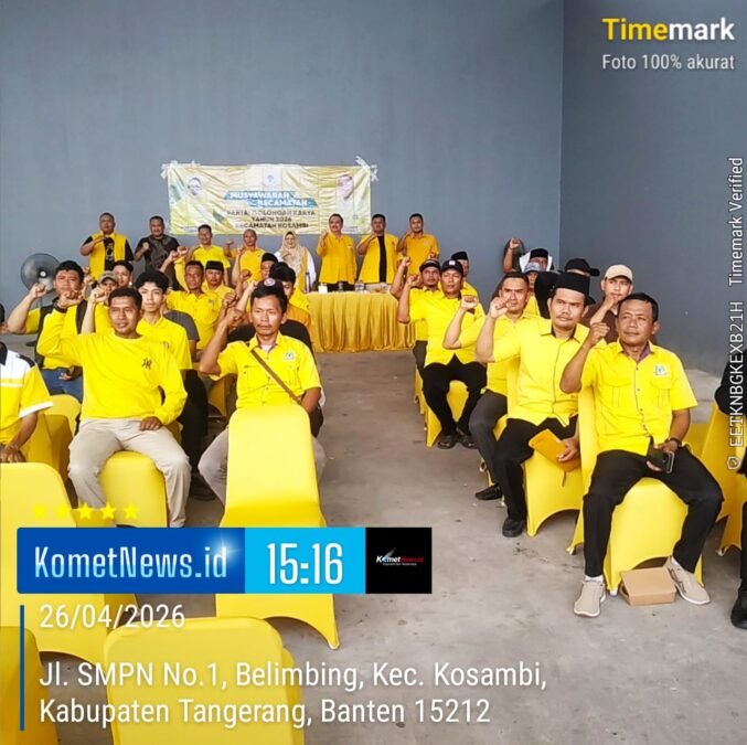 Muscam Golkar Kosambi 2026: Dasuki Pimpin Arah Baru, Intan Nurul Hikmah Tegaskan Program Nyata untuk Rakyat