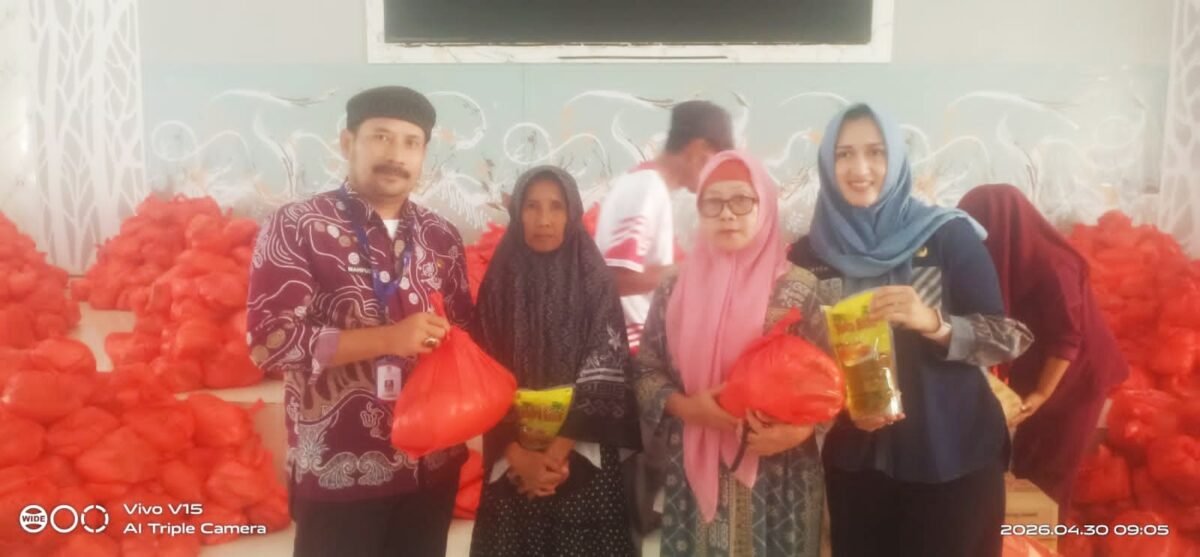 HUT ke-156 Mauk, 2.000 Paket Sembako Murah Diserbu Warga. Gerakan Pangan Murah Jadi Andalan Tekan Beban Ekonomi Warga