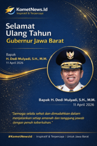 Ucapan Ulang Tahun Gubernur Jawa Barat, H. Dedi Mulyadi, Mengalir dari Berbagai Kalangan