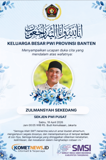 Duka Mendalam, Sekjen PWI Pusat Zulmansyah Sekedang Wafat di Jakarta