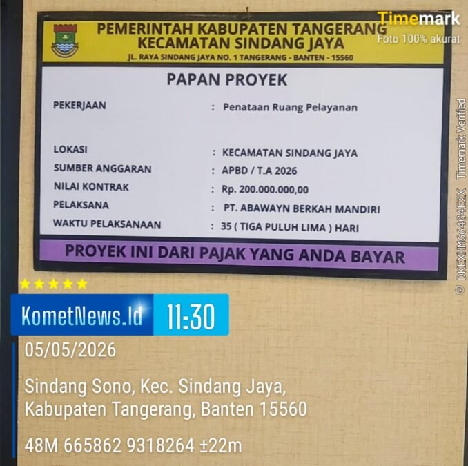 Penataan Ruang Pelayanan Kecamatan Sindang Jaya Digenjot, Wujud Nyata Peningkatan Layanan Publik