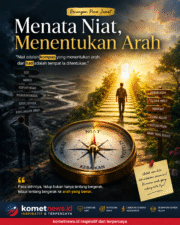 Renungan Pena Jumat. Menata Niat, Menentukan Arah