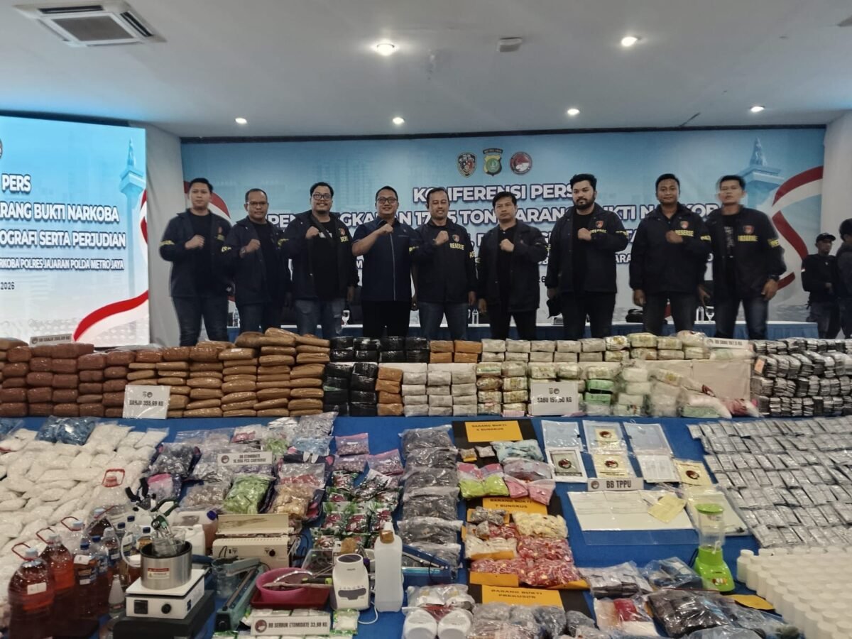 Fantastis! Polisi Sita 40 Juta Butir Obat Keras Golongan G, Jaringan Peredaran Ilegal Terbongkar