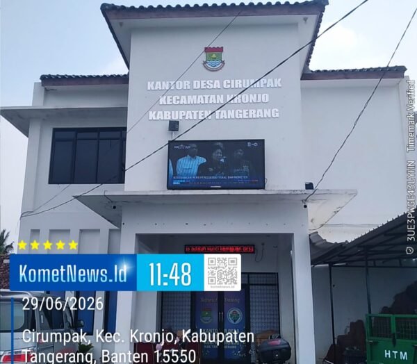 Kantor Desa Cirumpak Berbenah, Pelayanan Publik Kian Modern dan Lingkungan Semakin Asri