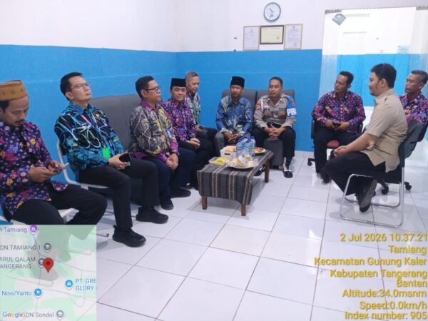 Forkopimcam Gunung Kaler Monitoring Program Gizi Nasional, Yayasan Al-Rahim Al-Islami Tegaskan Komitmen Sukseskan Makan Bergizi Gratis