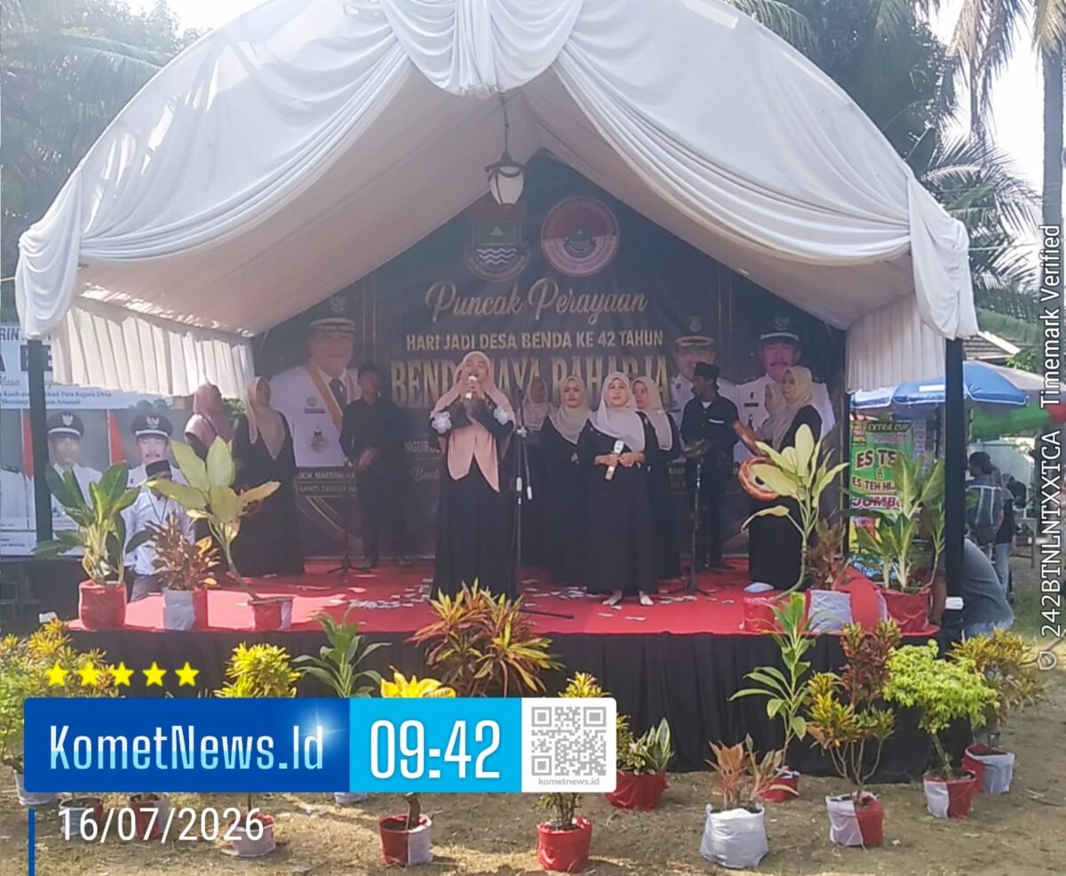 Hari Jadi Desa Benda ke-42, “Benda Jaya Raharja” Satukan Warga dalam Semangat Kebersamaan dan Pembangunan