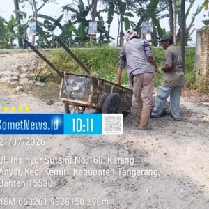 Sejak 21 Juli 2026, Diduga Pekerja Tak Gunakan APD K3, AJA Soroti Metode Pemasangan Kanstin dan Kualitas Pekerjaan Paving di Kemiri
