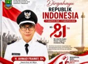 HUT ke-81 RI, Kades Jatimulya Ahmad Franky Ajak Warga Isi Kemerdekaan dengan Kerja Nyata dan Gotong Royong