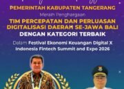 PEMKAB Tangerang Raih Penghargaan TP2DD Terbaik Se-Jawa Bali, Camat Pasar Kemis: Bukti Transformasi Digital Terus Bergerak
