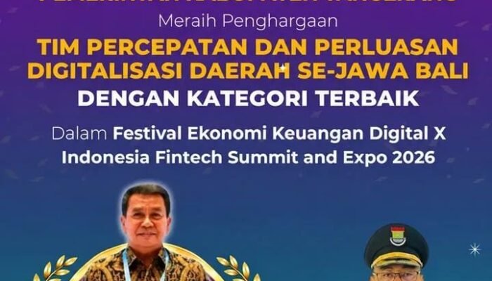 PEMKAB Tangerang Raih Penghargaan TP2DD Terbaik Se-Jawa Bali, Camat Pasar Kemis: Bukti Transformasi Digital Terus Bergerak